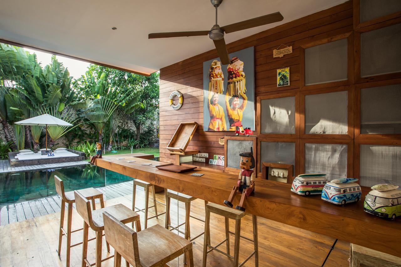 Eko Villa Seminyak - Tropical Villa, Walk To Beach Extérieur photo